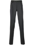 Pt01 - Pleated Trousers - Men - Spandex/elastane/virgin Wool - 54, Grey, Spandex/elastane/virgin Wool