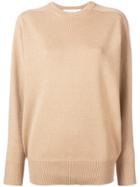 Victoria Beckham Oversized Cashmere Sweater - Nude & Neutrals