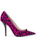 No21 Leopard-print Pumps - Pink & Purple