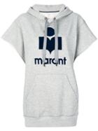 Isabel Marant Étoile - Mansel Hooded Sweatshirt - Women - Cotton/polyamide/polyester - 38, Grey, Cotton/polyamide/polyester