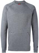 Nike Tech Fleece Crew Sweatshirt, Men's, Size: Large, Grey, Cotton/polyester