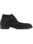 Guidi Distressed Desert Boots, Men's, Size: 44, Black, Horse Leather/leather