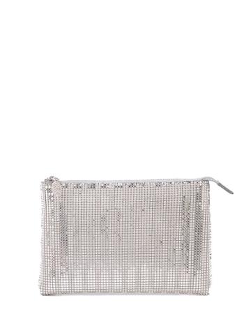 Tyler Ellis Bella Pouch - Silver
