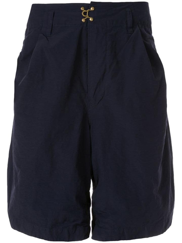Kolor Loose Fit Shorts - Blue