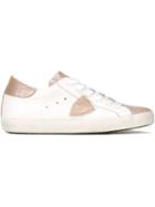 Philippe Model Two-tone Glitter Sneakers