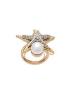 Oscar De La Renta 'pave Sea Star' Ring, Women's, Metallic