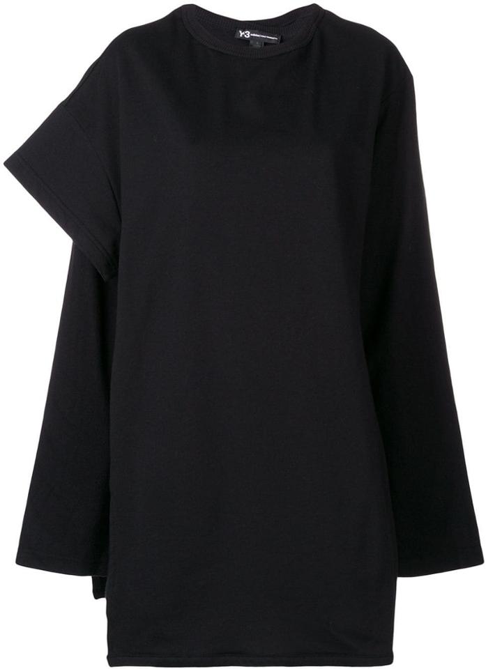 Y-3 Asymmetric Top - Black