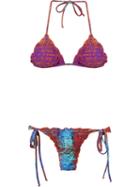 Brigitte Triangle Bikini Set