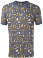 Dolce & Gabbana Jazz Club Print T-shirt, Men's, Size: 50, Cotton