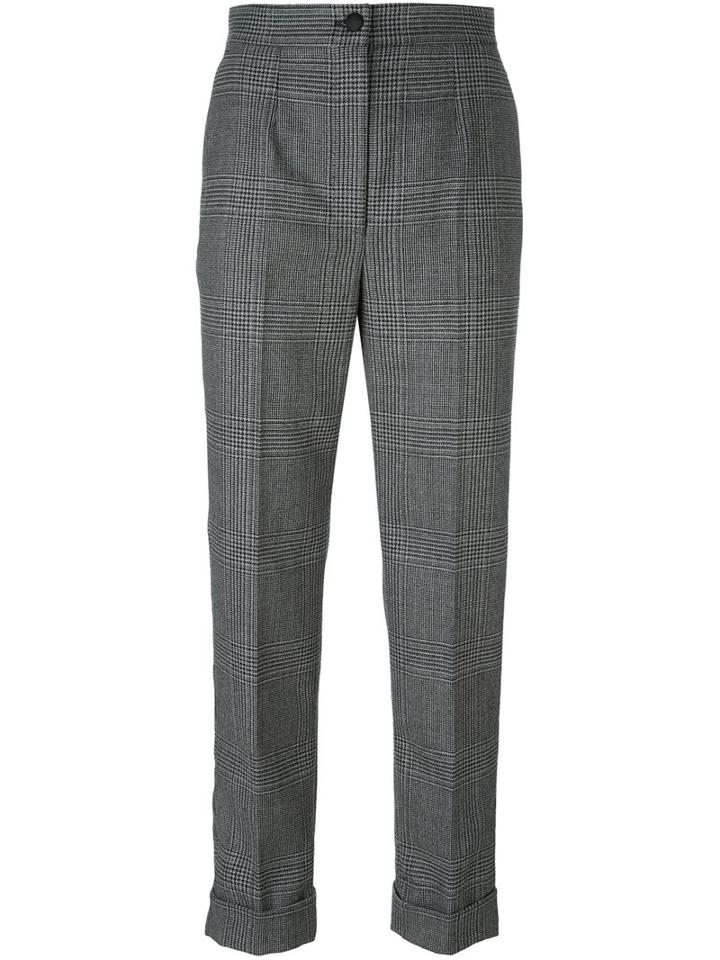 Dolce & Gabbana Tweed Check Trousers