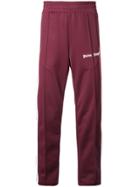 Palm Angels Logo Track Trousers - Red