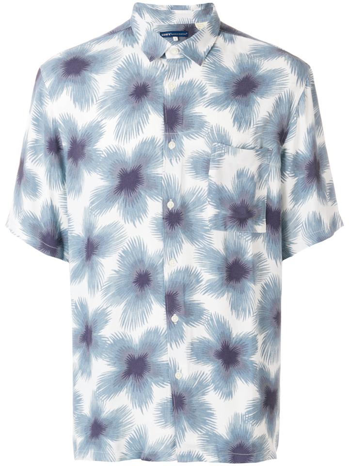 Levi's: Made & Crafted Floral Print Short Sleeve Shirt - White