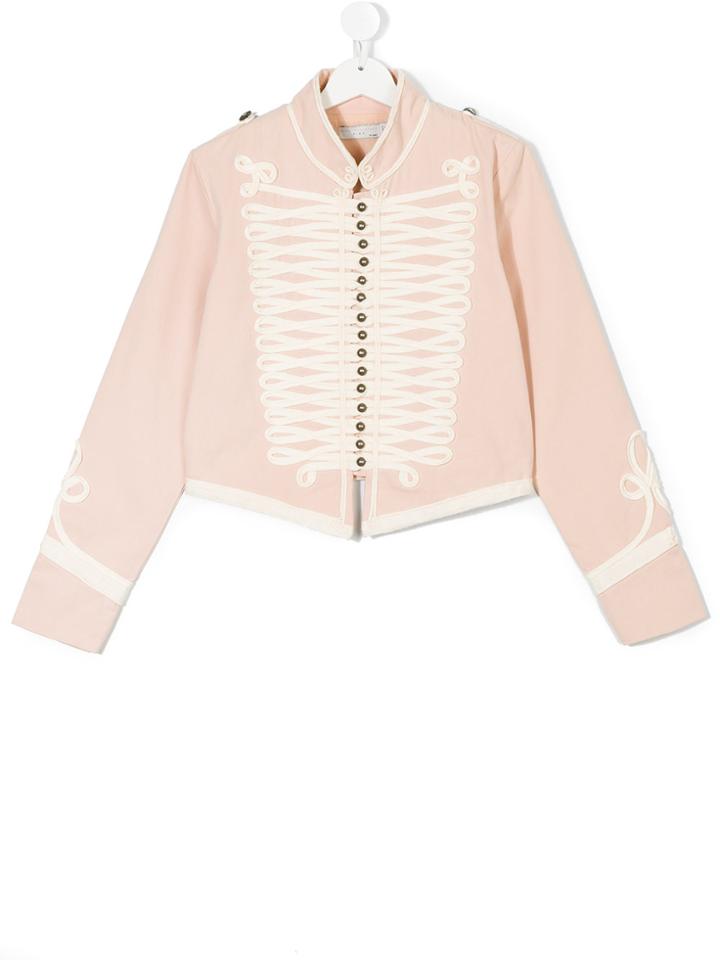 Stella Mccartney Kids Will Military Jacket - Pink & Purple