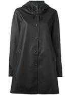 Stutterheim 'mosebacke' Parka, Women's, Size: Large, Black, Pvc