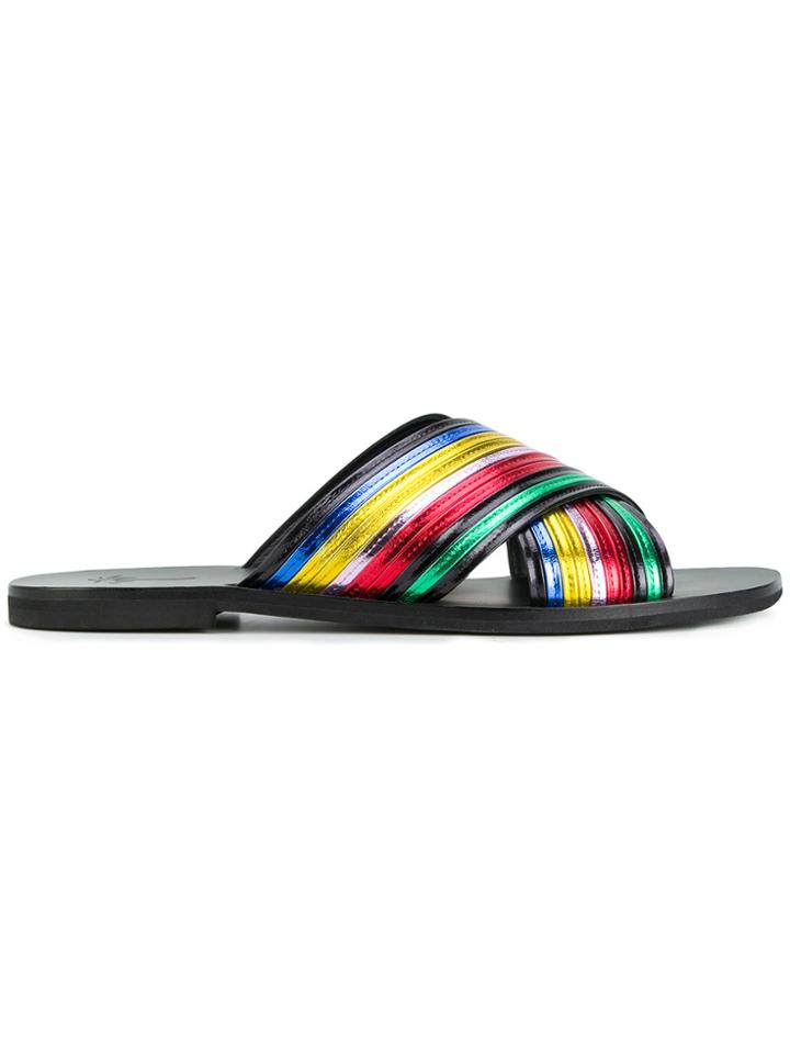 Tomas Maier Mirror Metal Slide - Black