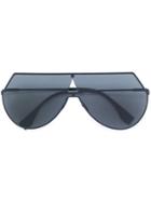 Fendi Eyewear Deconstructed Aviator Sunglasses - Black