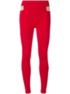 Live The Process Cosmic Leggings - Red