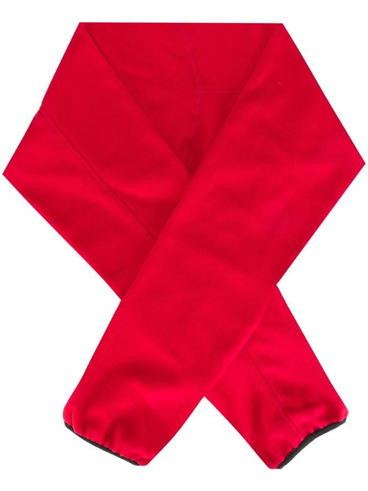 Ganryu Comme Des Garcons Cuff Detail Scarf, Adult Unisex, Red, Polyester