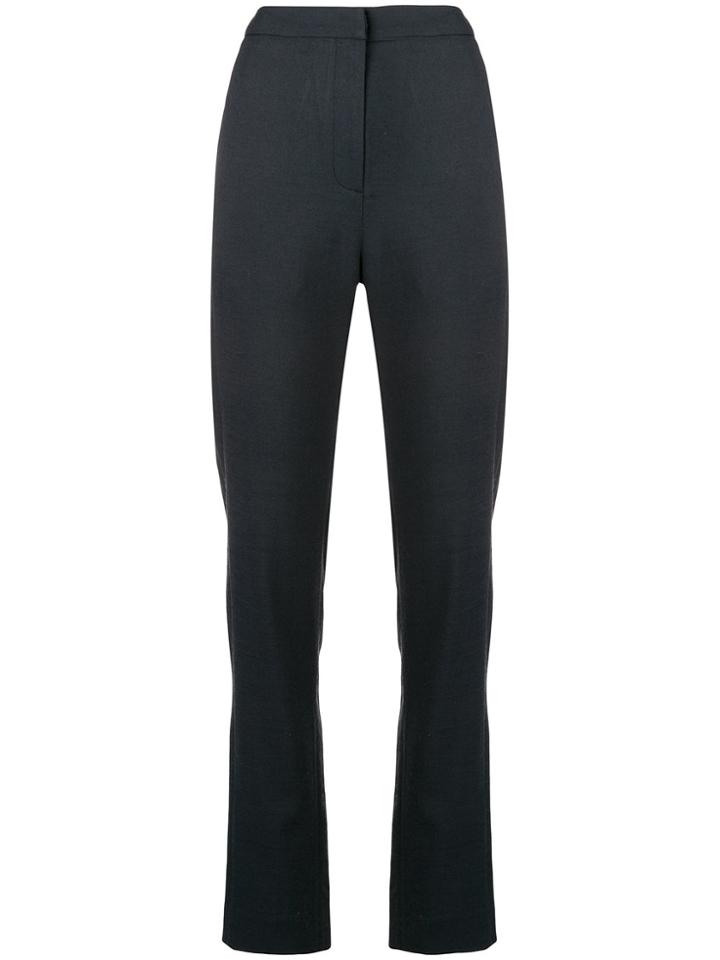 Noon By Noor Eva High Waisted Trousers - Black