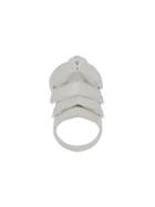 Vivienne Westwood Oversized Asymmetric Ring - Silver