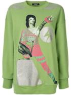 Undercover Bowie Print Sweatshirt - Green