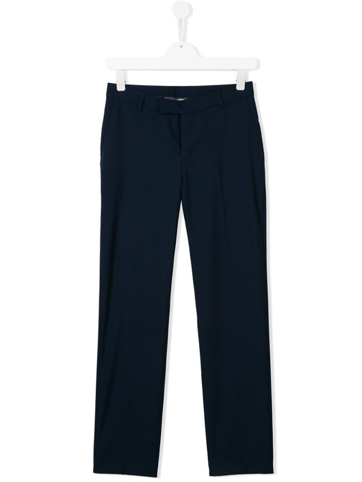 Boss Kids Straight-leg Trousers - Blue