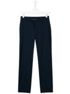 Boss Kids Straight-leg Trousers - Blue