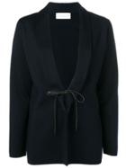 Fabiana Filippi Tie Cardigan - Blue