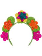 Folkloore Folkloore - Woman - Colombian Iraca Palm Headpiece - Green