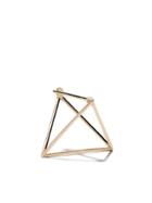 Shihara 18kt Yellow Gold 3d 20mm Triangle Earring - Unavailable