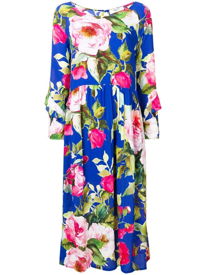 Blugirl All-over Print Dress - Blue