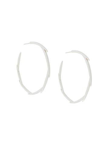 Niomo Brahea Large Hoops - Metallic