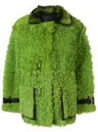 Tom Ford Oversized Shearing Coat - Green