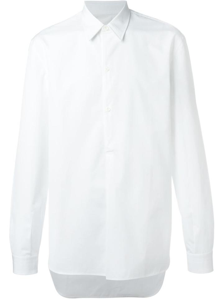 Maison Margiela Classic Formal Shirt, Men's, Size: 48, White, Cotton
