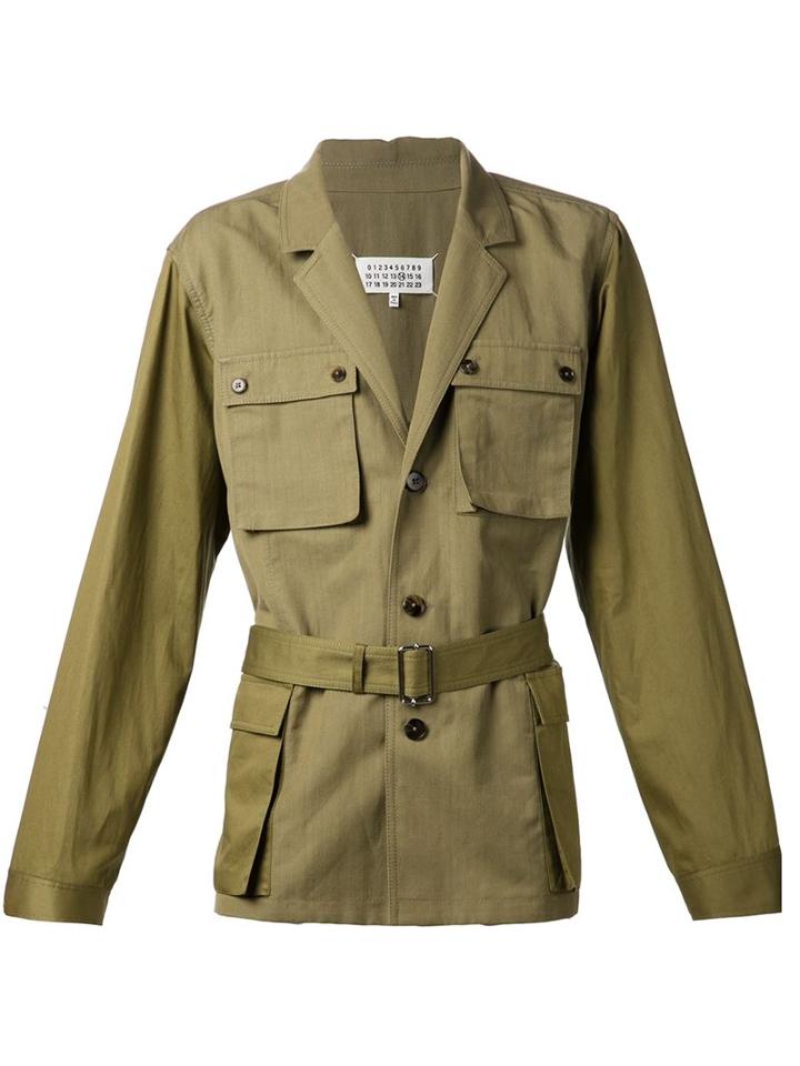 Maison Margiela Belted Military Jacket
