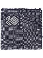 Voz Knitted Scarf - Blue