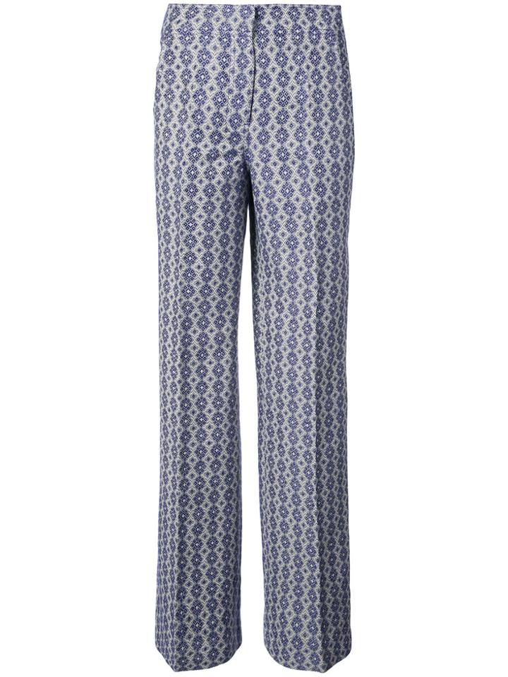 Derek Lam Wide Leg Trouser - Blue