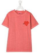 Molo Teen Heart Print T-shirt - Pink