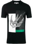 Mcq Alexander Mcqueen Masai Fairisle Swallow T-shirt, Men's, Size: Medium, Black, Cotton