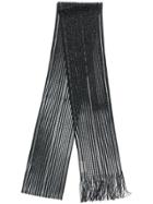 Chloé Slim Lurex Scarf - Black
