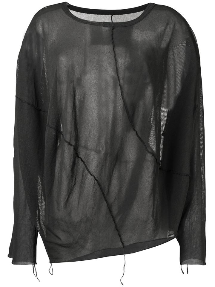 Rundholz Black Label Mesh Top - Grey