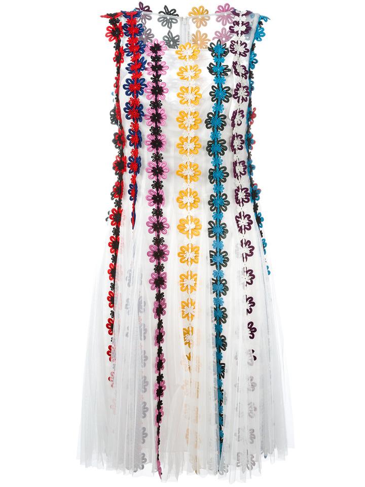 Mary Katrantzou Nash Dress, Size: 8, White, Silk/polyester