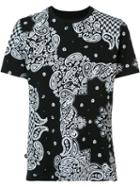 Vivienne Westwood Man Paisley Print T-shirt, Men's, Size: Xl, Black, Cotton