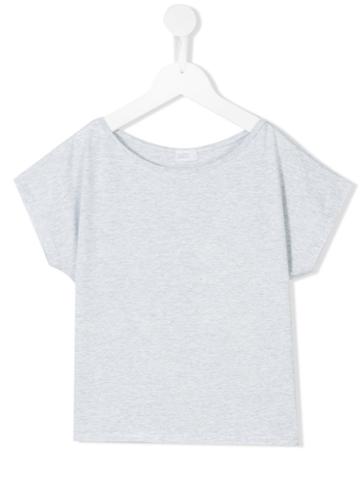 Violeta E Federico - Short-sleeved T-shirt - Kids - Viscose - 10 Yrs, Girl's, Grey
