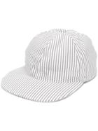Thom Browne Seersucker Cap - White