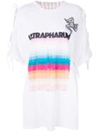 Marco De Vincenzo Colour-block Print T-shirt - White