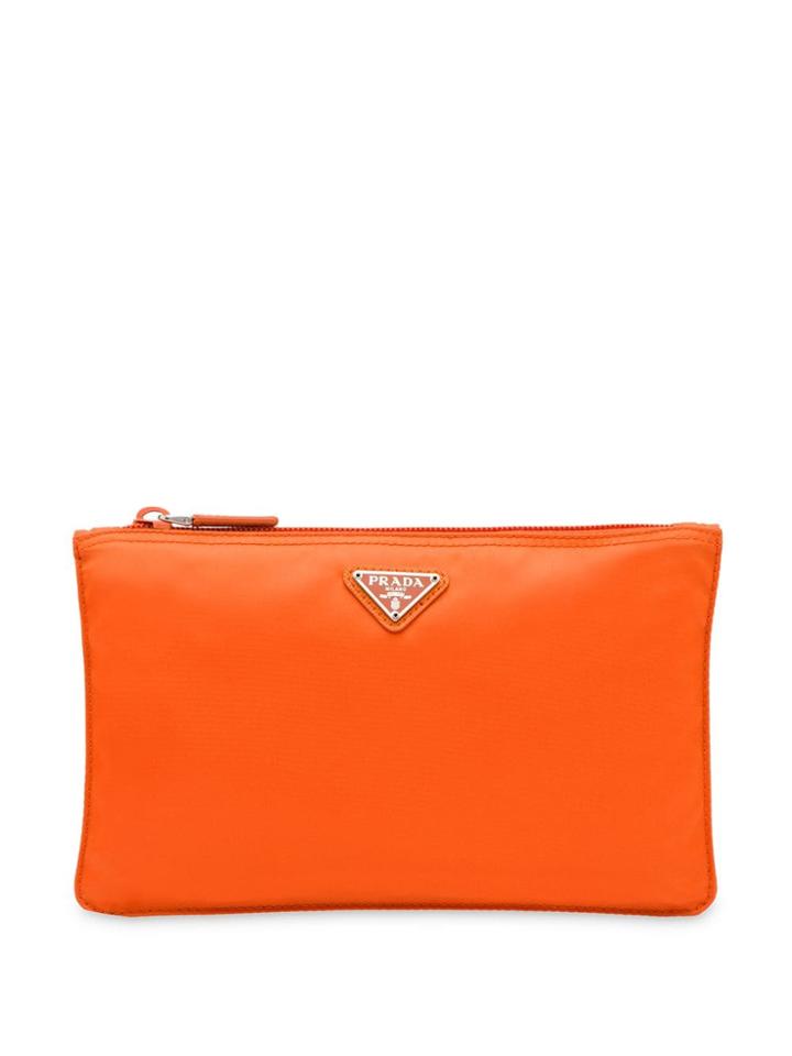 Prada Vela Pouch - Orange