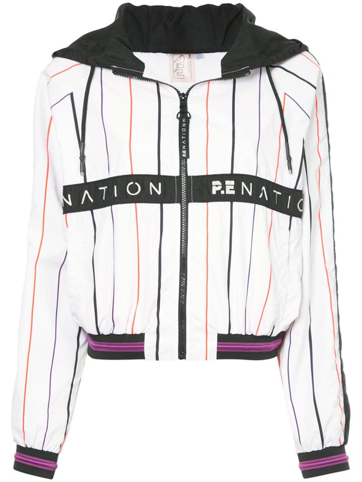 P.e Nation Intensity Jacket - White
