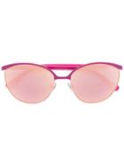Vogue Eyewear Half Frame Sunglasses - Pink