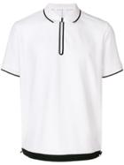 Blackbarrett Half-zip Polo Shirt - White